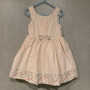 Mauve seersucker dress